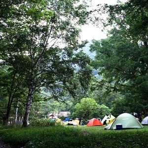 徳沢キャンプ場