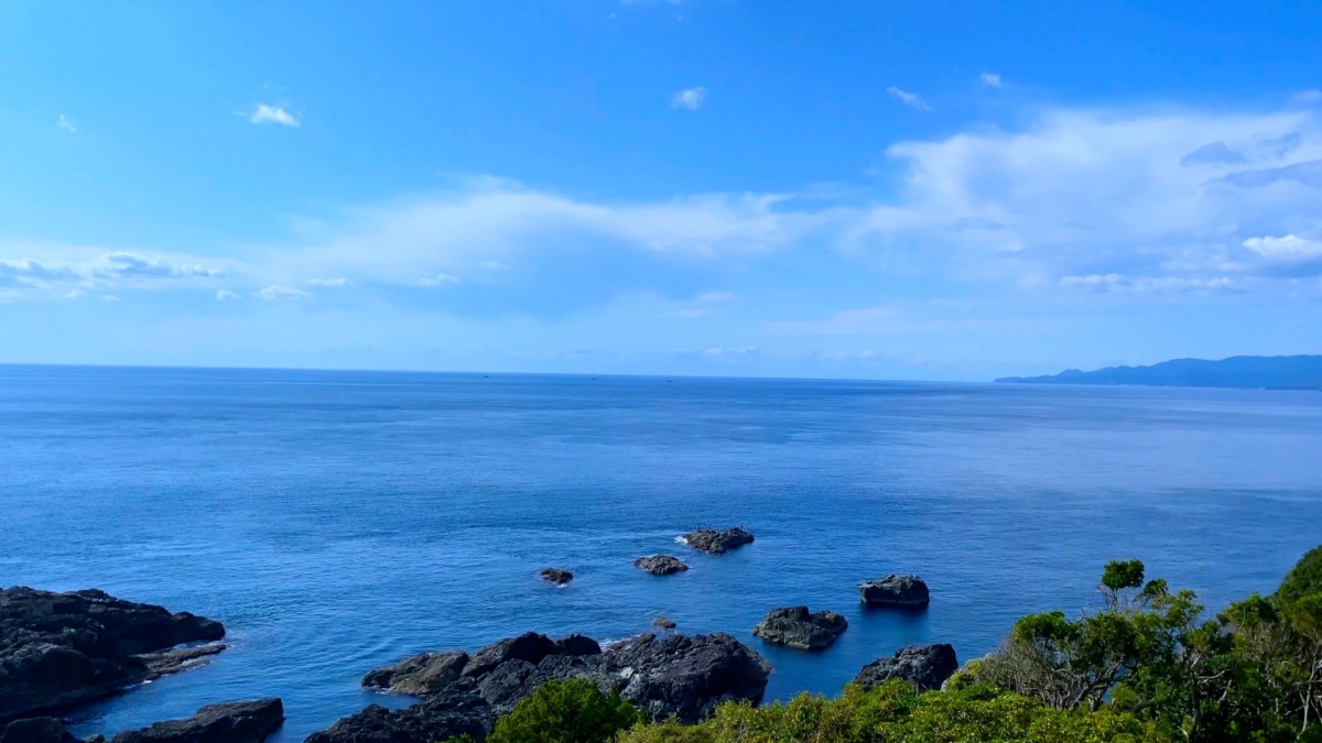 和歌山県潮岬からの眺望