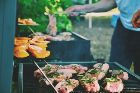 京急油壺温泉キャンプパーク　BBQ会場