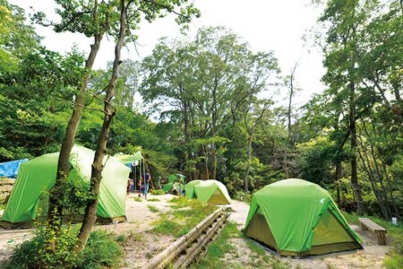 奈良　キャンプ場、生駒山麓公園