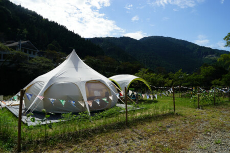 月ヶ谷温泉村キャンプ場 パンゲアフィールド