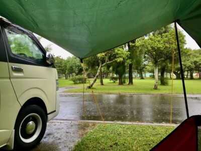 雨キャンプ キャンセル