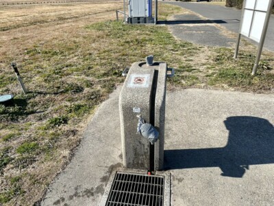 利根川ゆうゆう公園水飲み場