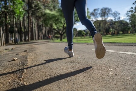 朝のランニング