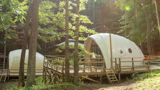 上高地　グランピング　GLAMPING BASE en Camp