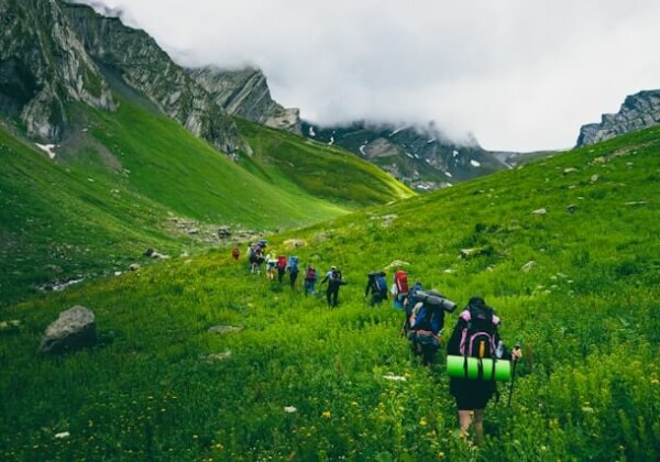 登山　ストック