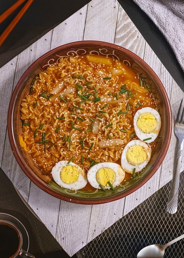 辛ラーメンアレンジ