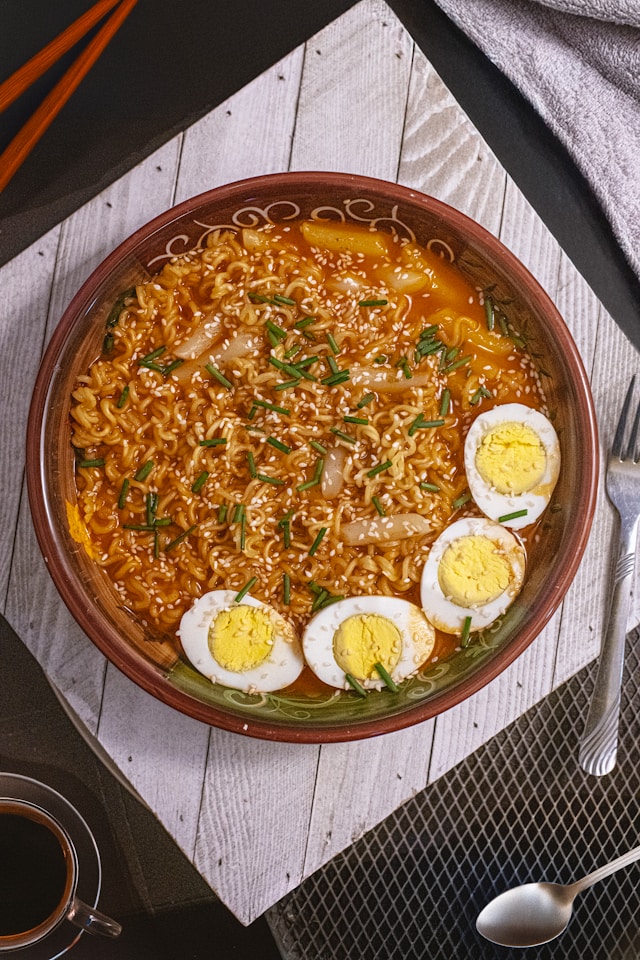 辛ラーメンアレンジ